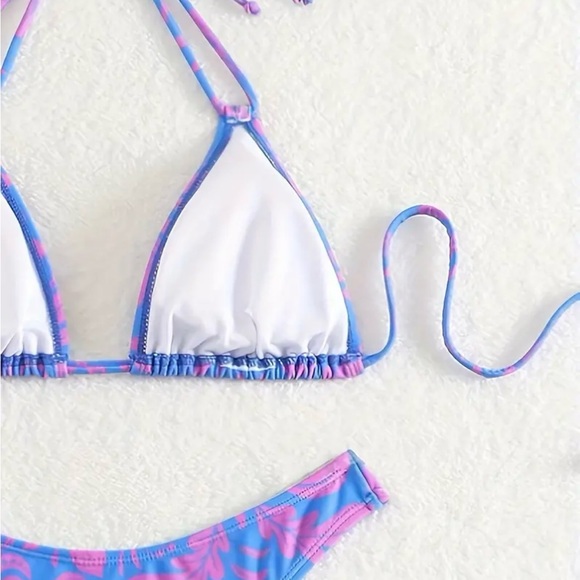 Set of Bikini floral style size Large New - Picture 5 of 5